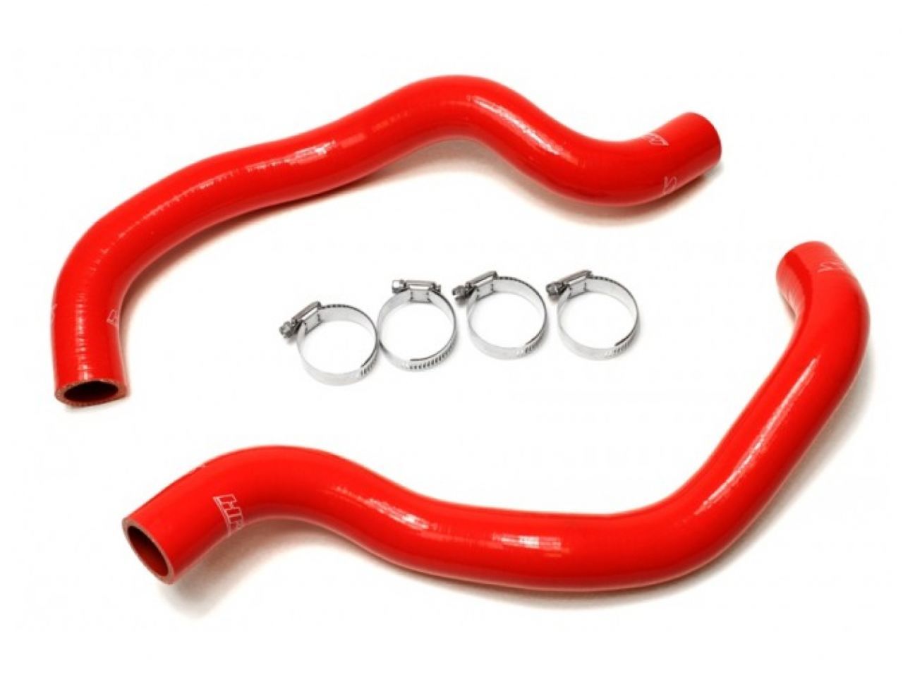 HPS Red Reinforced Silicone Radiator Hose Kit Coolant Acura 04-08 TSX 2.4L