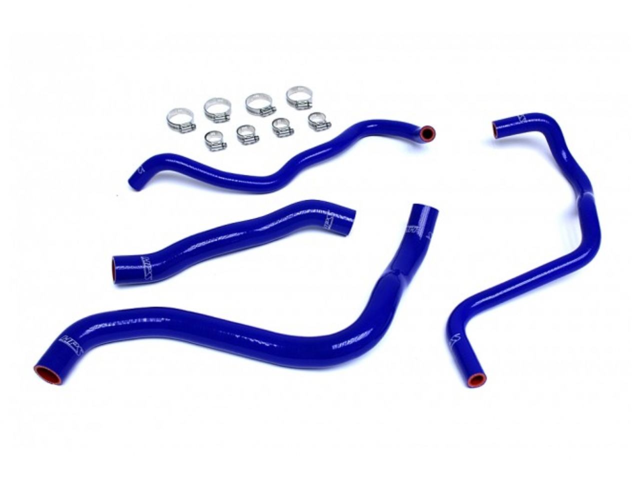 HPS Blue Reinforced Silicone Radiator + Heater Hose Kit Honda 13-17 Accord 3.5L V6 LHD