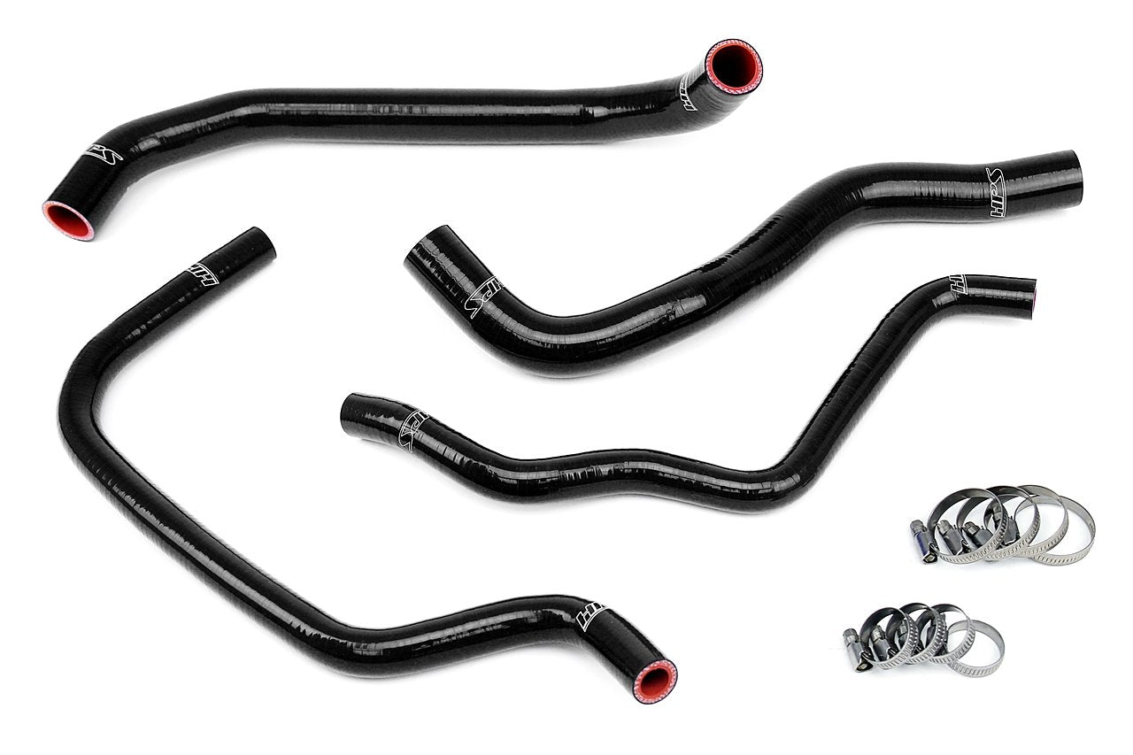 HPS Silicone Radiator + Heater Coolant Hose Kit Honda 2008-2012 Accord 2.4L, 57-1389