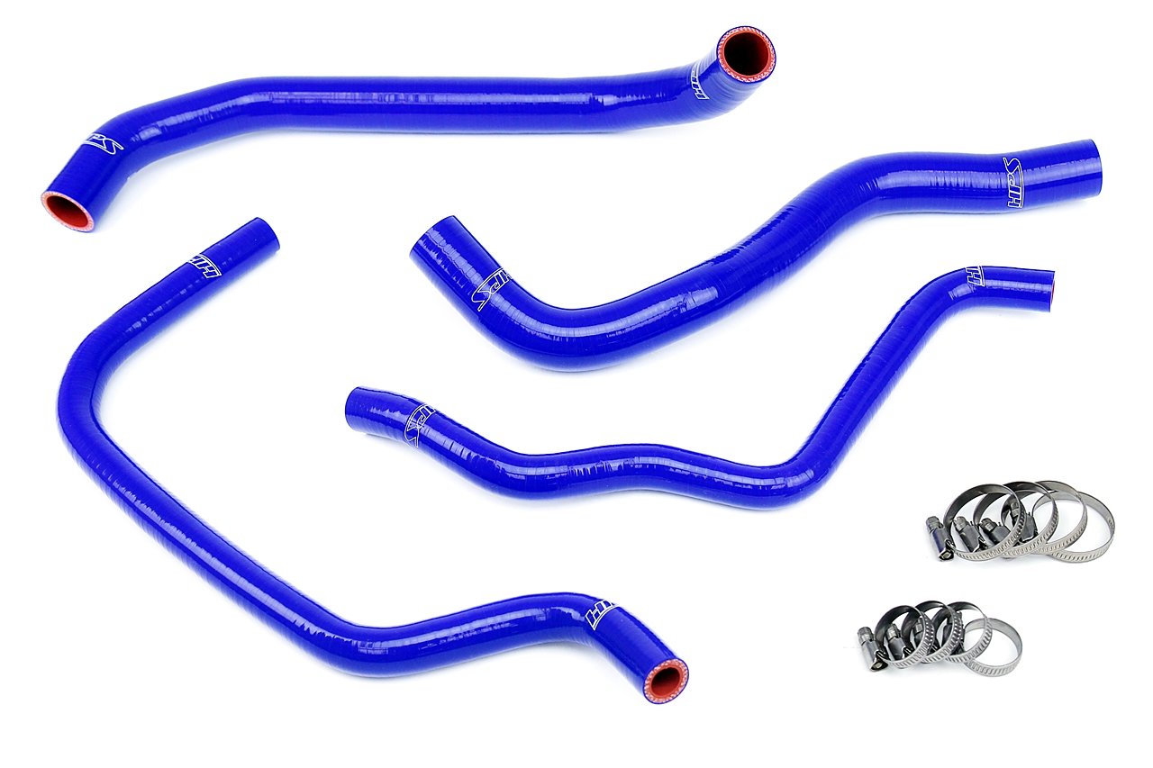 HPS Silicone Radiator + Heater Coolant Hose Kit Honda 2008-2012 Accord 2.4L, 57-1389