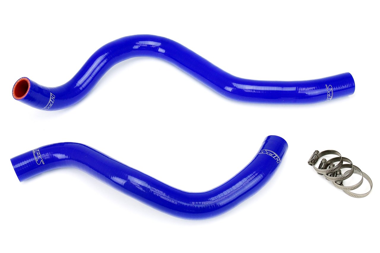 HPS Reinforced Blue Silicone Radiator Hose Kit Coolant Honda 98-02 Accord 3.0L V6