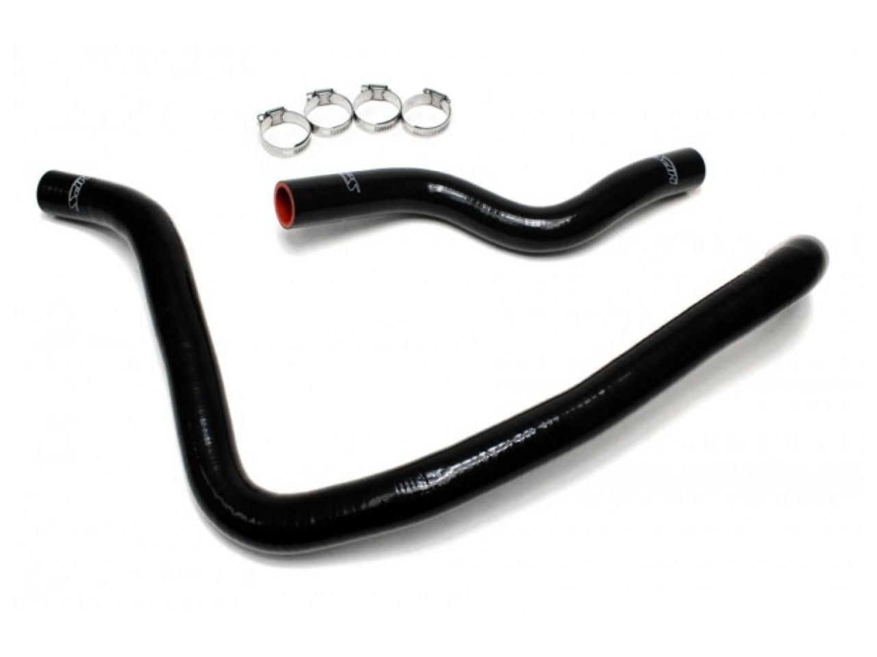 HPS Reinforced Black Silicone Radiator Hose Kit Coolant Honda 98-02 Accord 2.3L 4Cyl