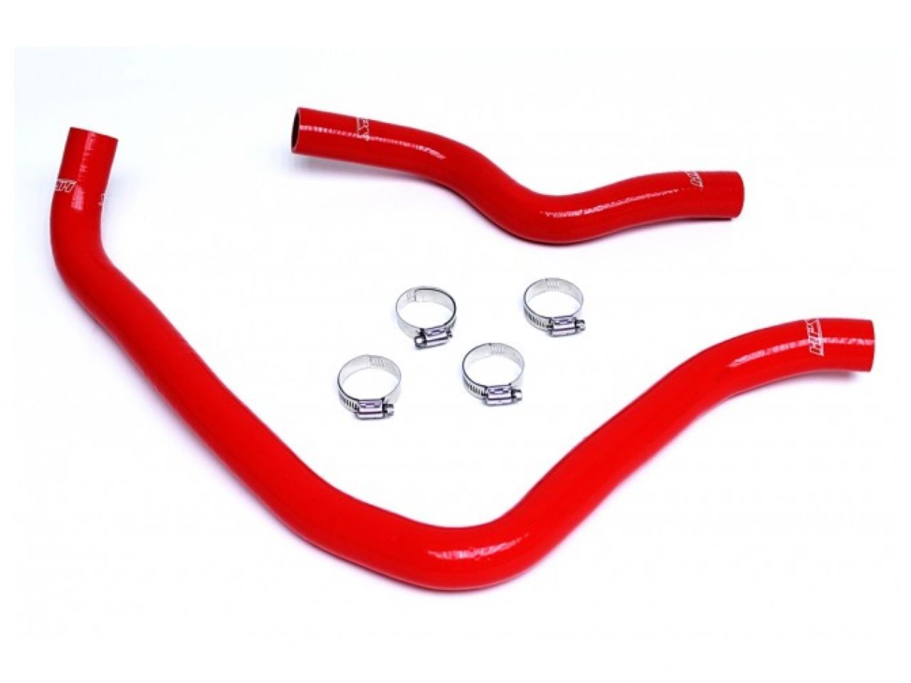 HPS Reinforced Red Silicone Radiator Hose Kit Coolant Honda 98-02 Accord 2.3L 4Cyl