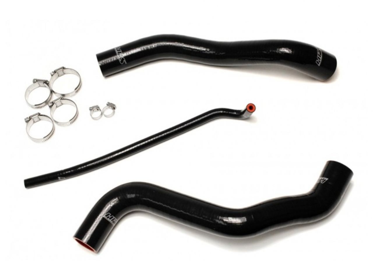 HPS Black Reinforced Silicone Radiator Hose Kit Coolant Chevy 12-15 Camaro SS ZL1 6.2L Z28 7.0L V8