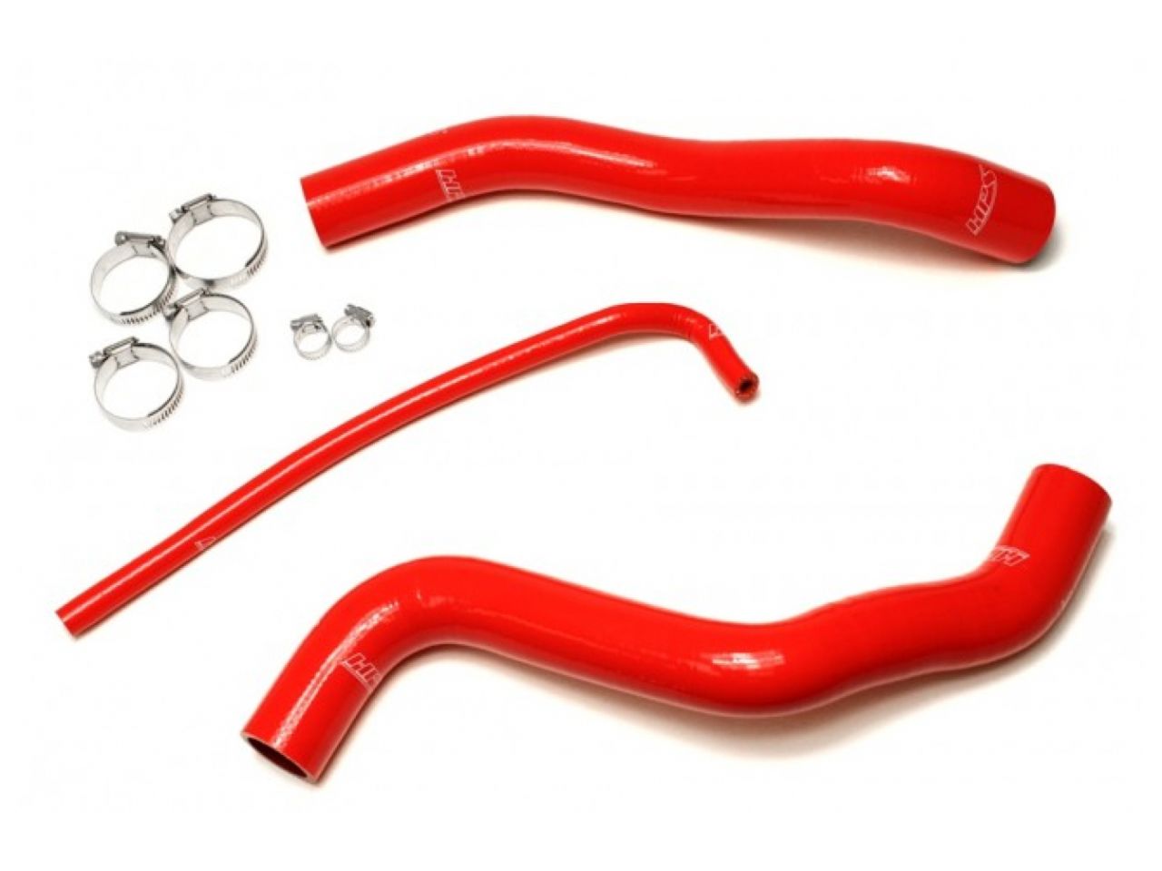 HPS Red Reinforced Silicone Radiator Hose Kit Coolant Chevy 12-15 Camaro SS ZL1 6.2L Z28 7.0L V8