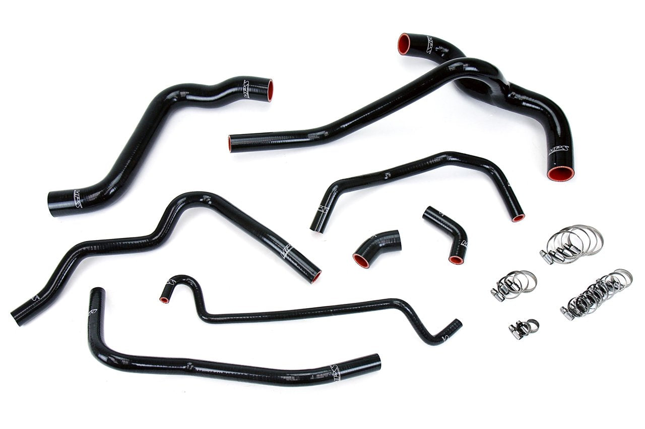 HPS Silicone Radiator + Heater Coolant Hose Kit Ford 2005-2010 Mustang 4.0L V6, 57-1400