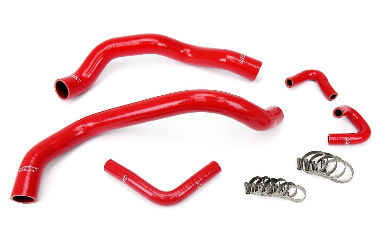 HPS Silicone Radiator + Heater Coolant Hose Kit Ford 2001-2004 Mustang 3.8L 3.9L V6, 57-1401