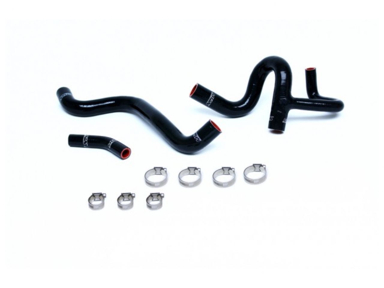 HPS Reinforced Black Silicone Radiator Hose Kit Coolant Dodge 12-16 Dart 1.4T Turbo