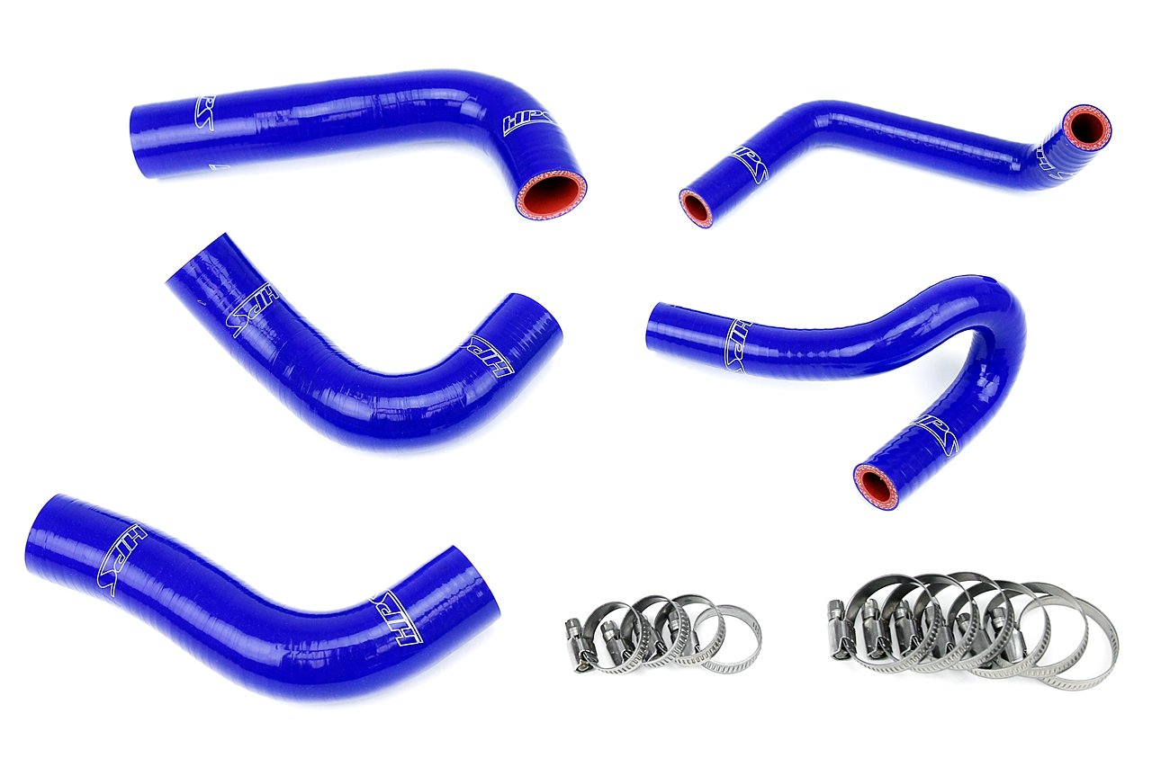 HPS Silicone Radiator + Heater Coolant Hose Kit Mazda 1994-1997 Miata 1.8L, 57-1412