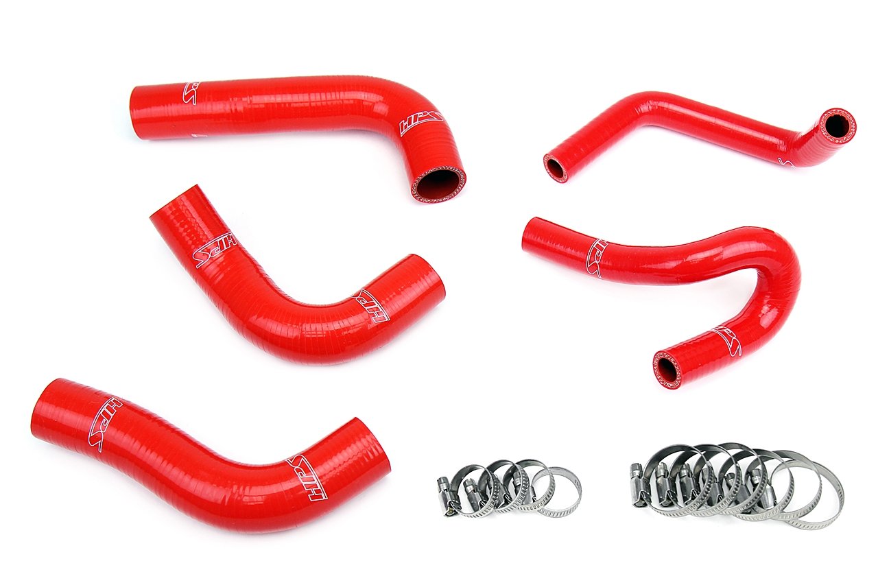 HPS Silicone Radiator + Heater Coolant Hose Kit Mazda 1994-1997 Miata 1.8L, 57-1412