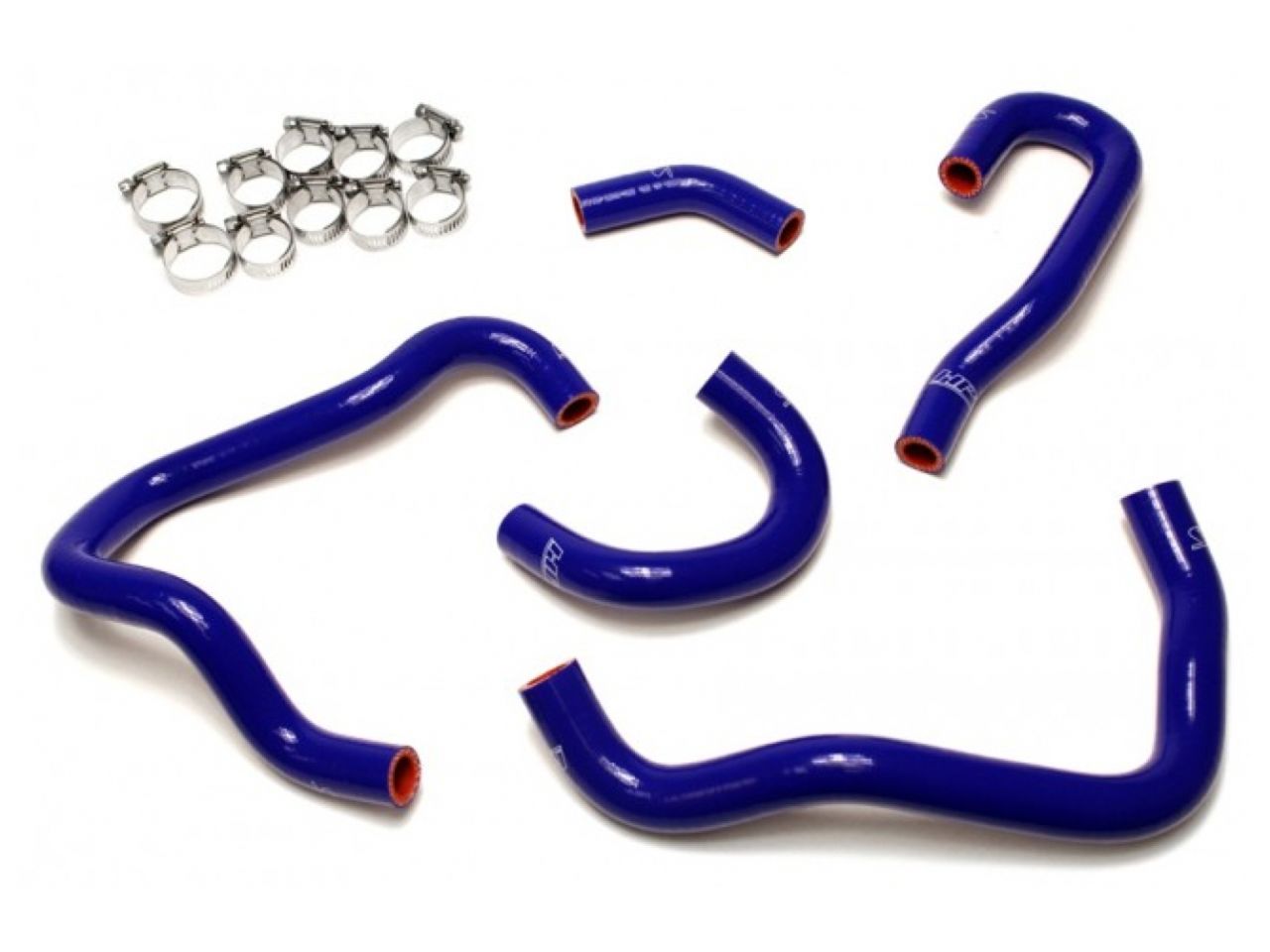 HPS Blue Reinforced Silicone Heater Hose Kit Honda 06-09 S2000