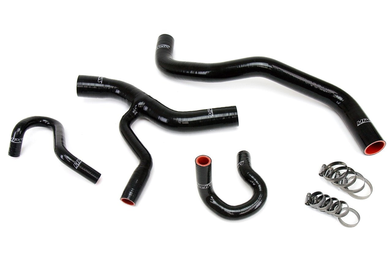 HPS Silicone Radiator + Heater Coolant Hose Kit Ford 1996-2001 Mustang GT 4.6L V8, 57-1416