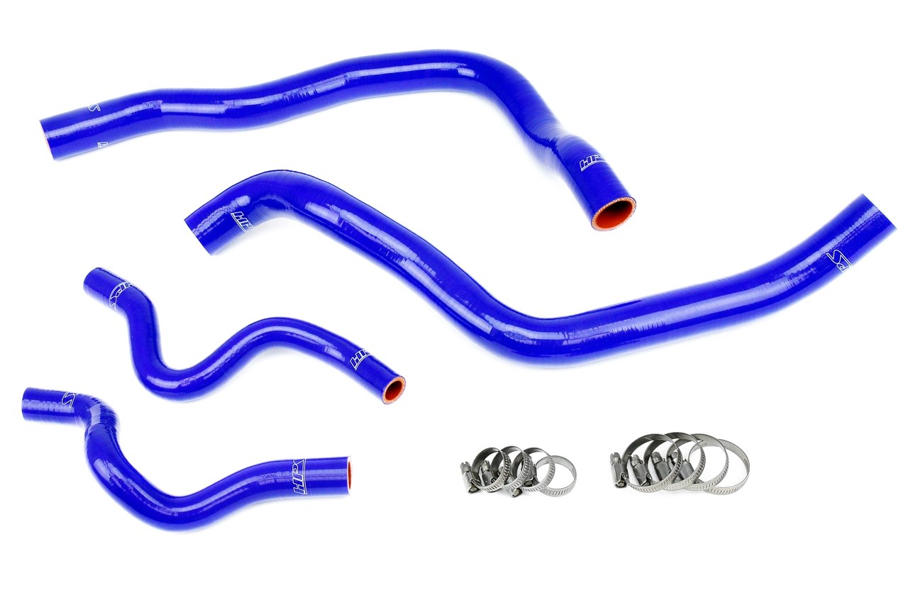 HPS Reinforced Blue Silicone Radiator Hose Kit Coolant Hyundai 11-14 Sonata 2.4L