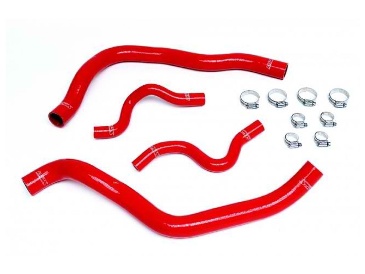 HPS Reinforced Red Silicone Radiator Hose Kit Coolant Hyundai 11-14 Sonata 2.4L