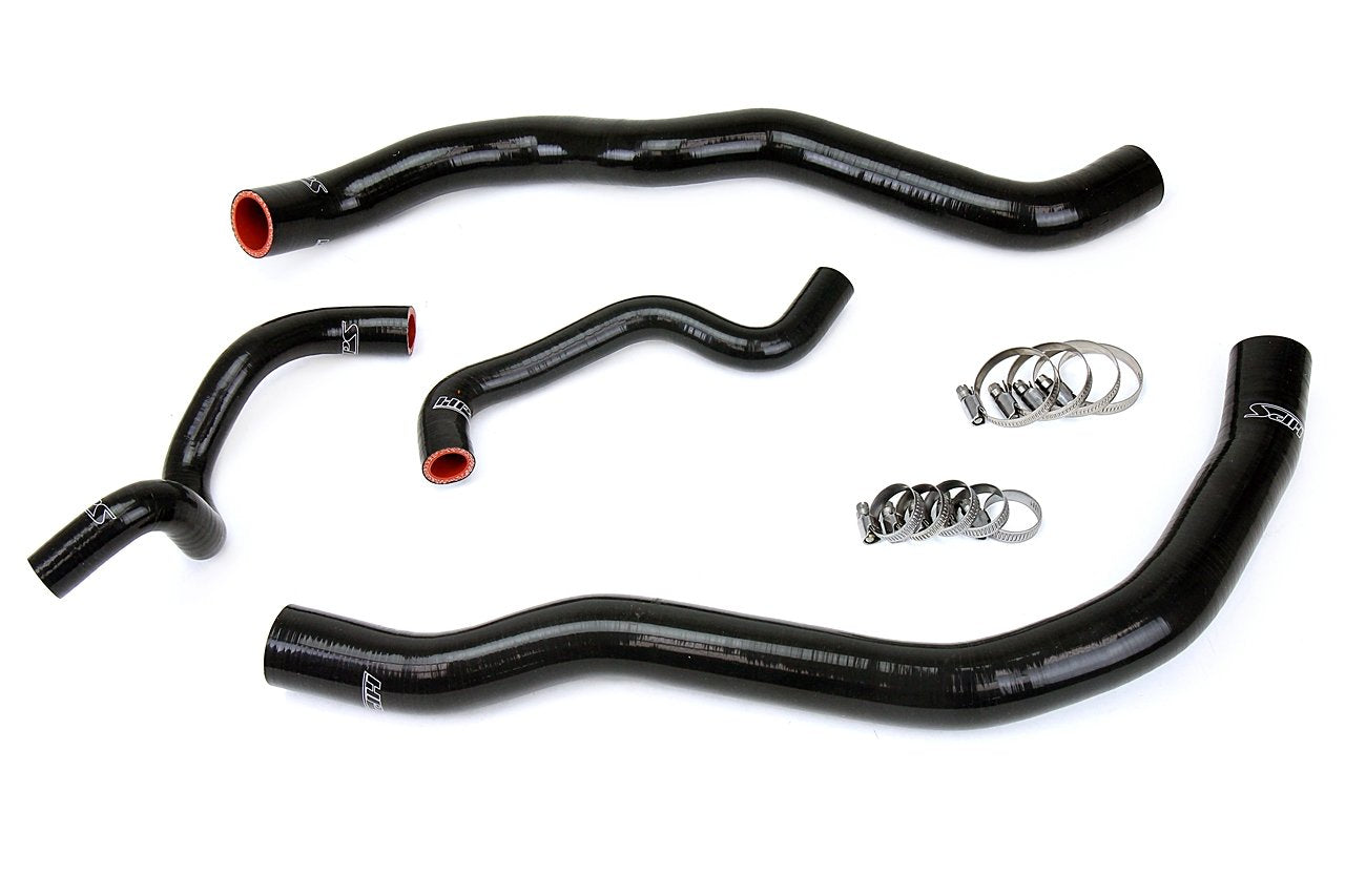 HPS Reinforced Black Silicone Radiator Hose Kit Coolant Kia 11-15 Optima 2.0L Turbo