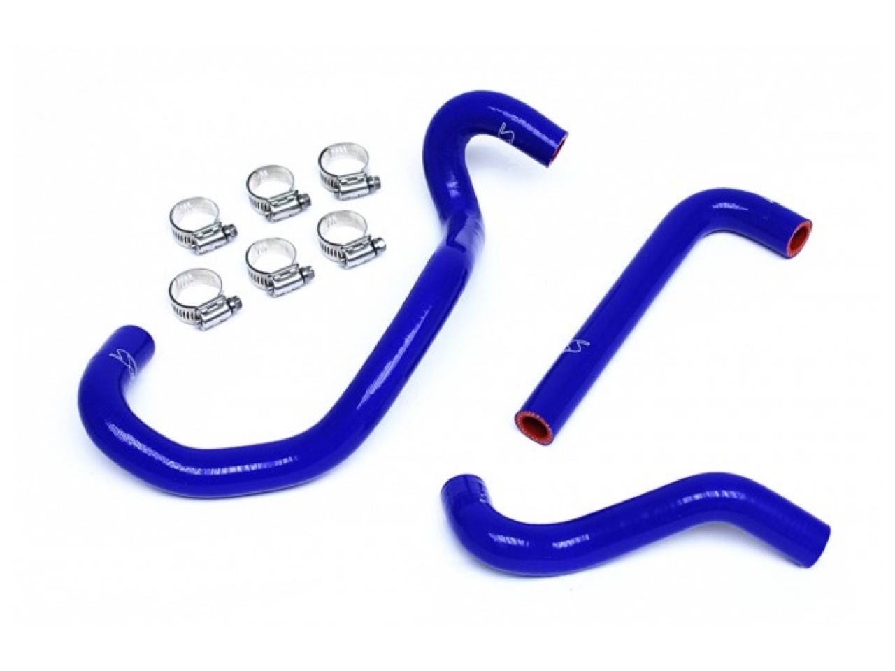 HPS Blue Reinforced Silicone Heater Hose Kit Mazda 86-92 RX7 FC3S Non Turbo LHD