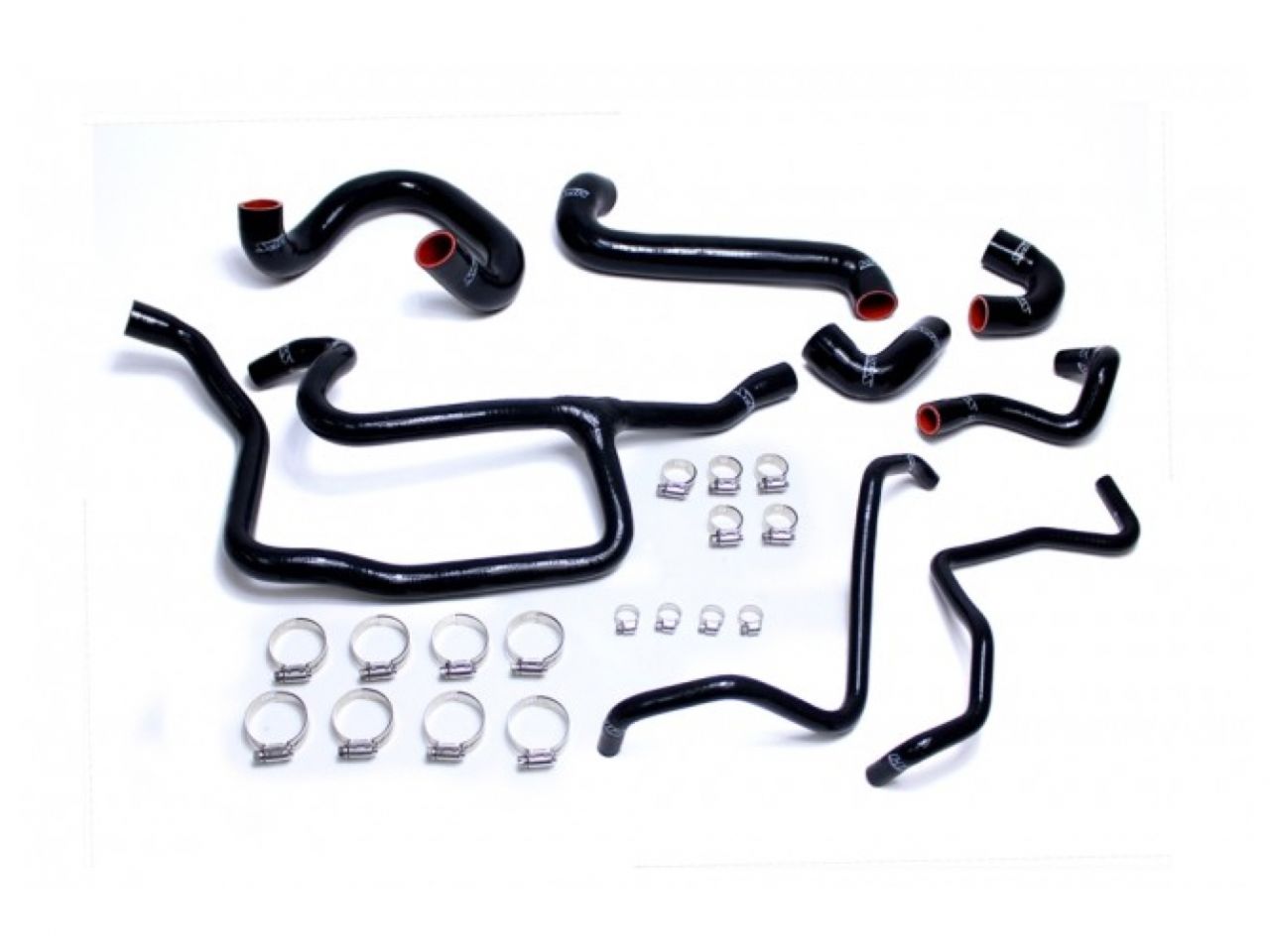 HPS Reinforced Black Silicone Radiator Hose + Heater Hose Kit Coolant BMW 88-92 E30 325i 325is 325ix 2.5L US Spec