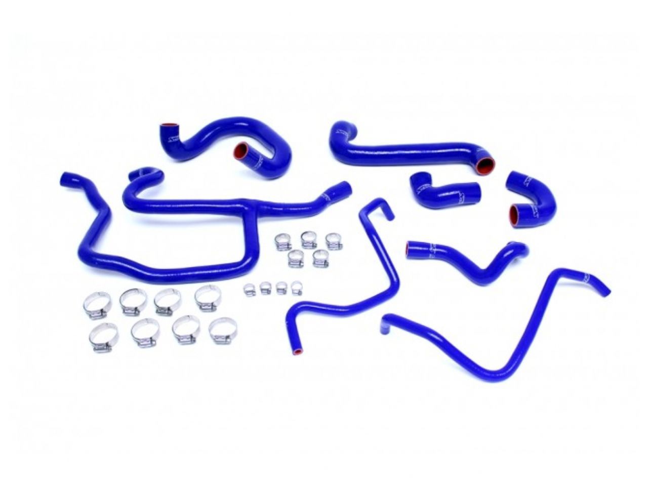 HPS Reinforced Blue Silicone Radiator Hose + Heater Hose Kit Coolant BMW 88-92 E30 325i 325is 325ix 2.5L US Spec