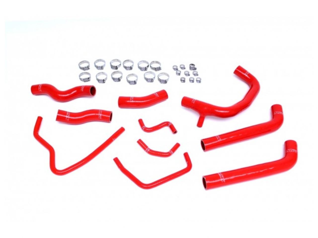 HPS Reinforced Red Silicone Radiator Hose Kit Coolant Toyota 00-05 MR2 Spyder