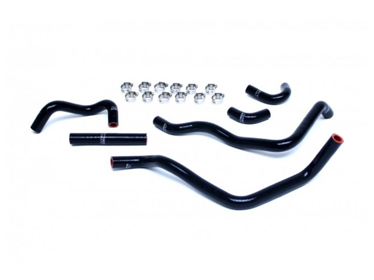 HPS Reinforced Black Silicone Heater Hose Kit Coolant Toyota 00-05 MR2 Spyder