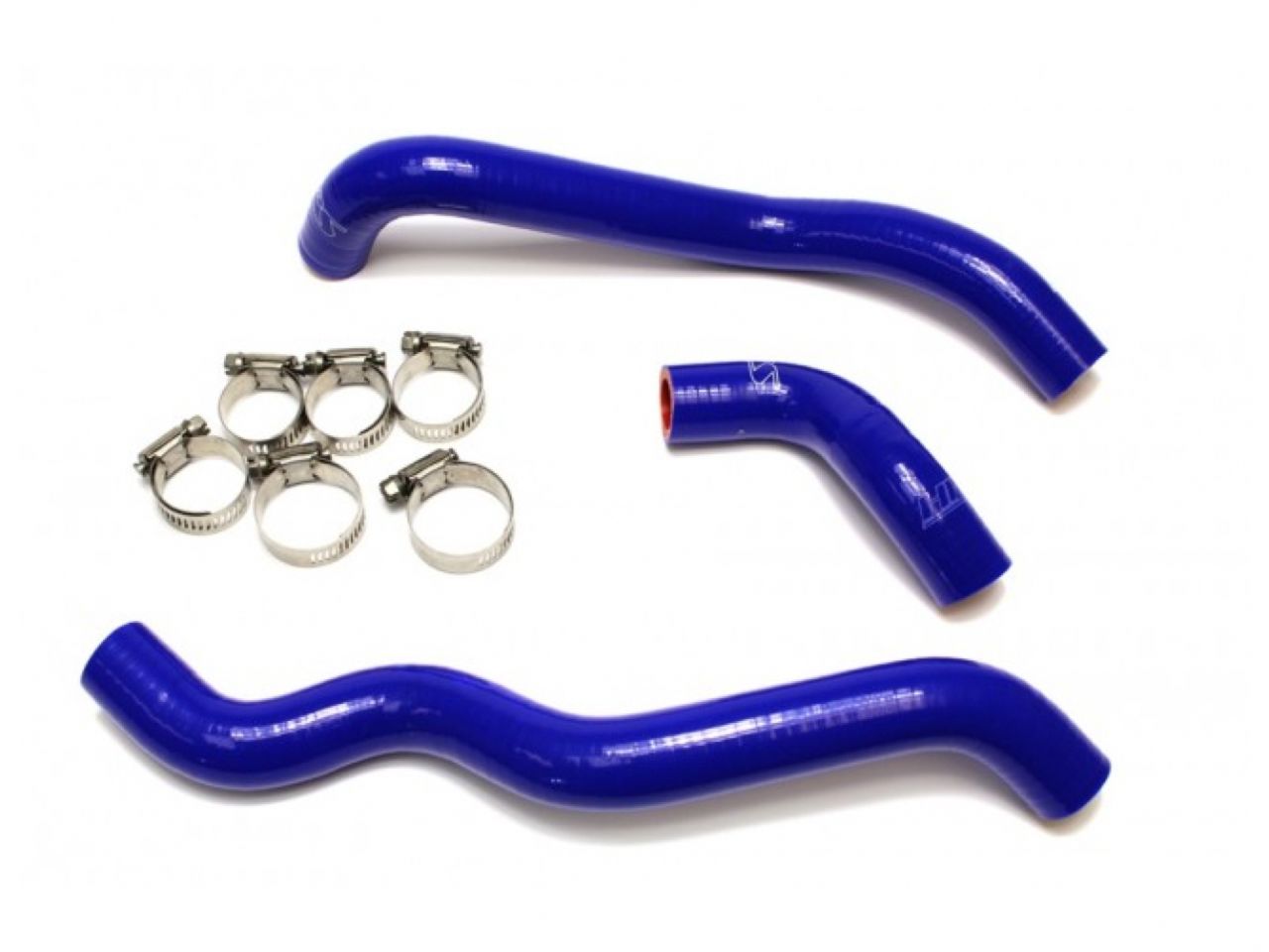 HPS Blue Reinforced Silicone Heater Hose Kit Nissan 03-06 350Z LHD