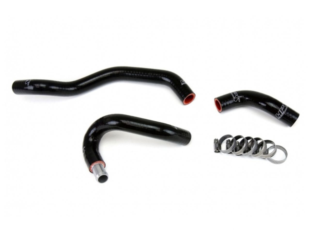 HPS Black Reinforced Silicone Heater Hose Kit Coolant Nissan 09-13 370Z