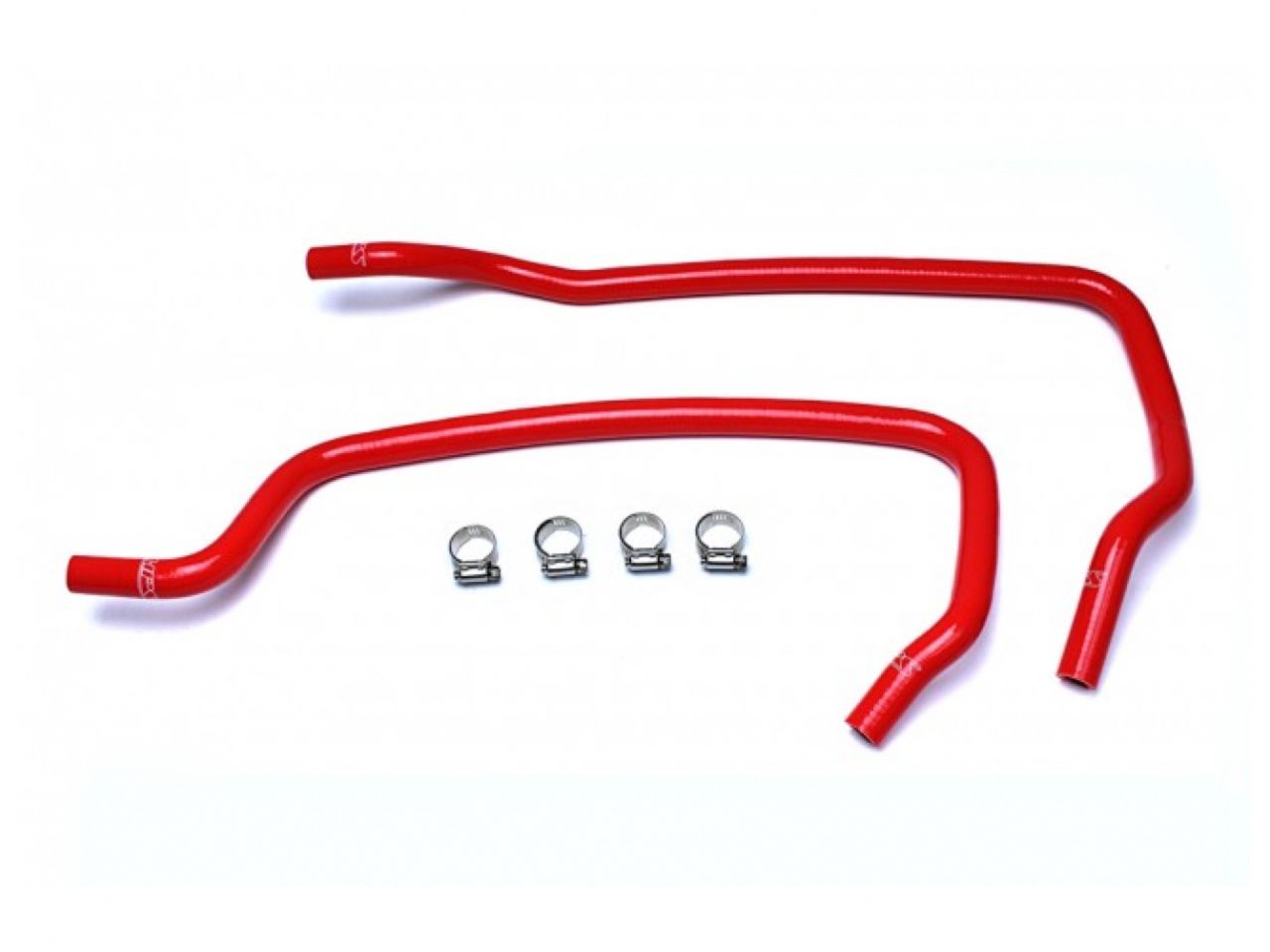 HPS Red Reinforced Silicone Heater Hose Kit Coolant Jeep 01-04 Grand Cherokee WJ 4.7L V8