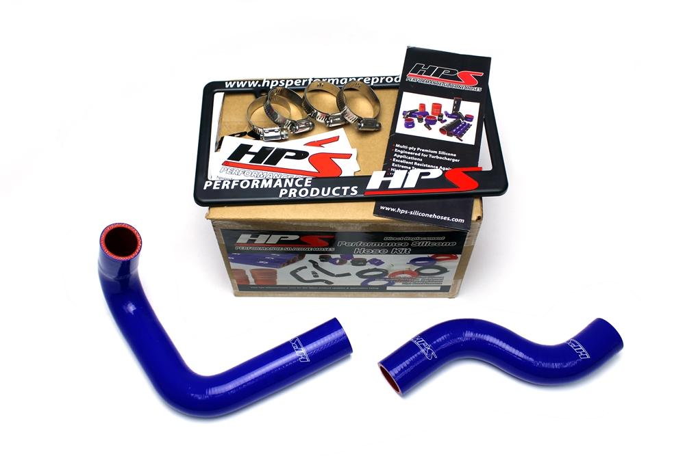 HPS Reinforced Blue Silicone Radiator Hose Kit Coolant Datsun 70-73 240Z