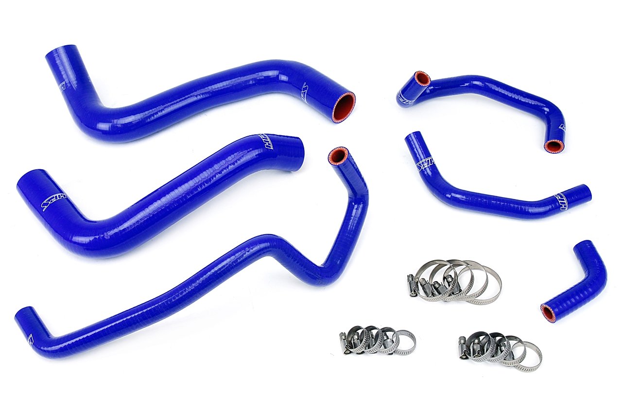 HPS Silicone Radiator + Heater Coolant Hose Kit Toyota 2003-2009 4Runner 4.7L V8 Left Hand Drive, 57-1467