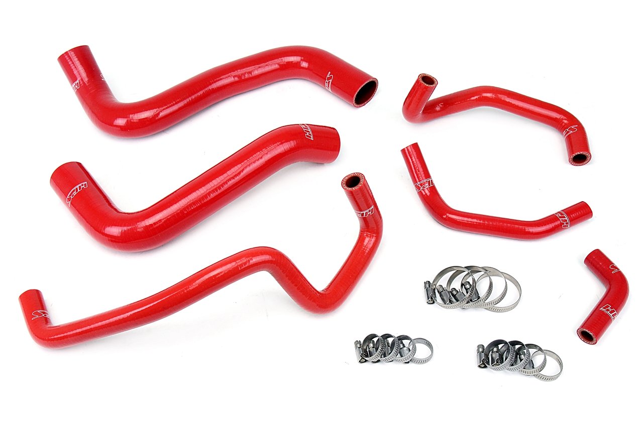 HPS Silicone Radiator + Heater Coolant Hose Kit Toyota 2003-2009 4Runner 4.7L V8 Left Hand Drive, 57-1467