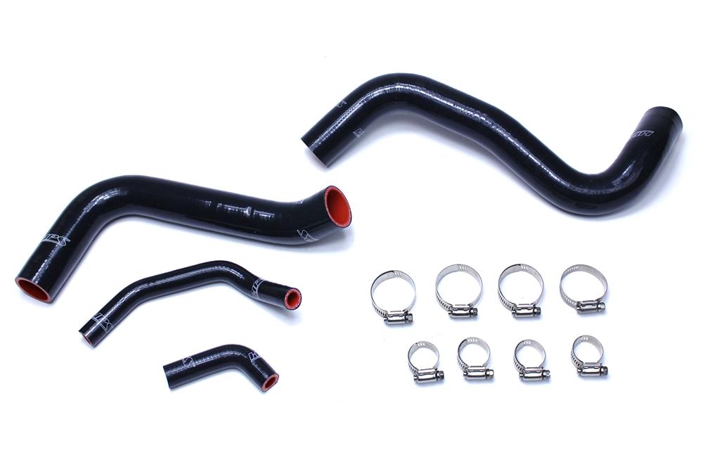 HPS Black Reinforced Silicone Radiator Hose Kit Coolant Lexus 03-09 GX470 4.7L V8