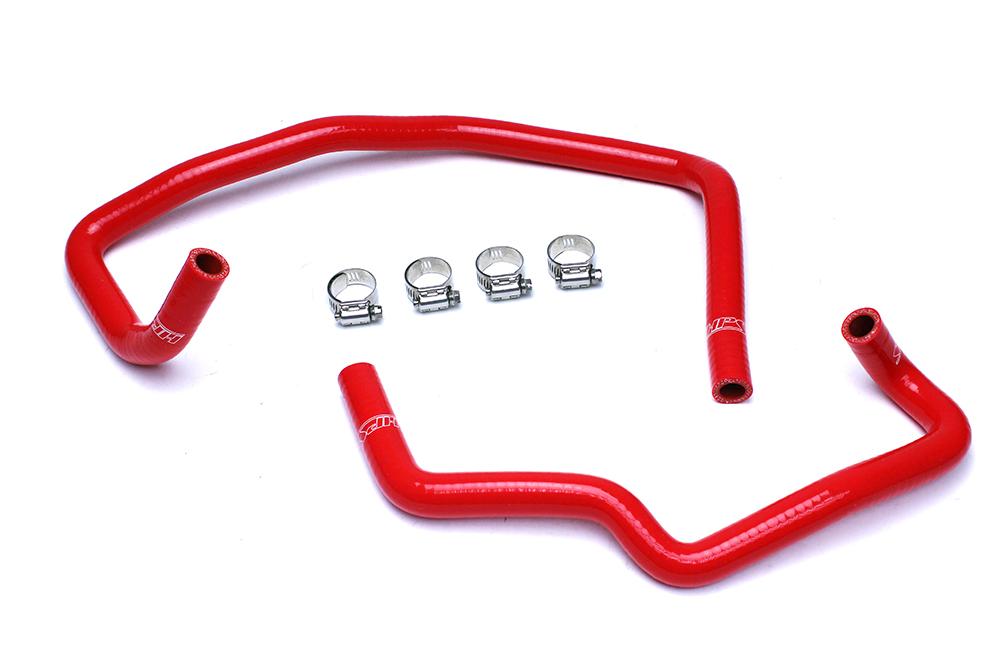 HPS Reinforced Red Silicone Heater Hose Kit Coolant Toyota 07-09 FJ Cruiser 4.0L V6