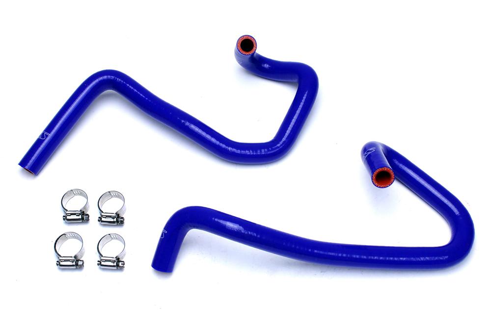 HPS Reinforced Blue Silicone Heater Hose Kit Coolant Toyota 05-18 Tacoma 2.7L 4Cyl