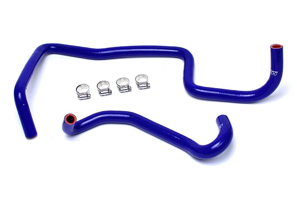 HPS Blue Reinforced Silicone Heater Hose Kit Coolant Jeep 06-10 Commander 5.7L V8 Without Rear A/C