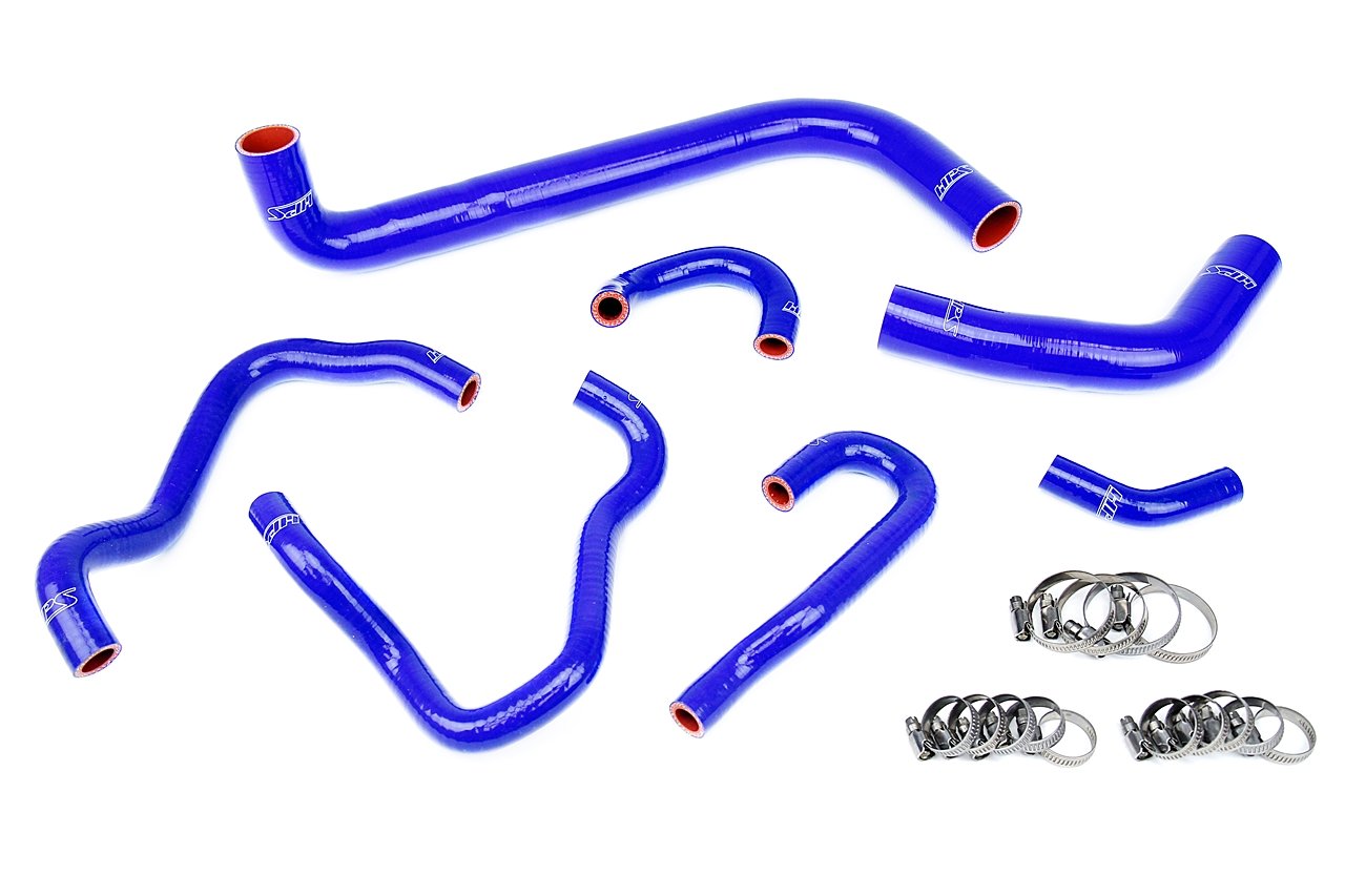 HPS Silicone Radiator + Heater Coolant Hose Kit Honda 2006-2009 S2000, 57-1490