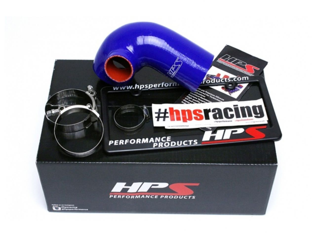 HPS Air Intake Hoses 57-1494-BLUE Item Image