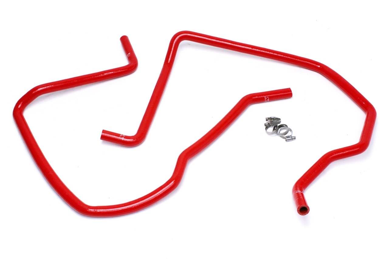 HPS Reinforced Red Silicone heater Hose Kit Coolant Dodge 04-06 Ram 1500 SRT-10 8.3L V10