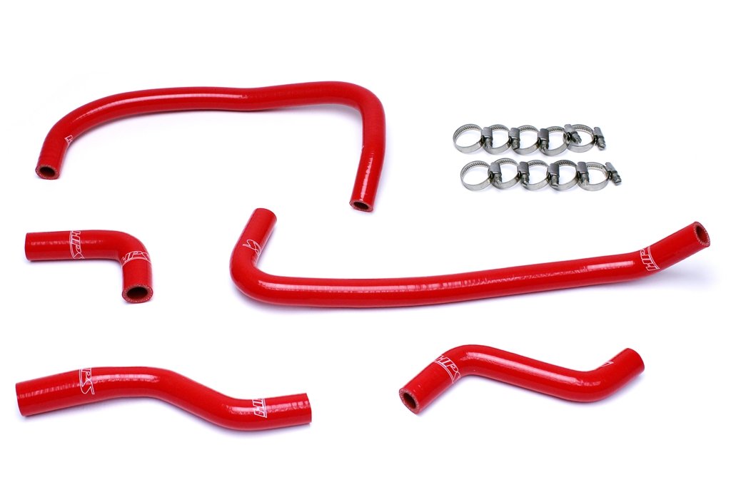 HPS Reinforced Red Silicone heater Hose Kit Coolant Dodge 13-14 Viper SRT-10 8.4L V10