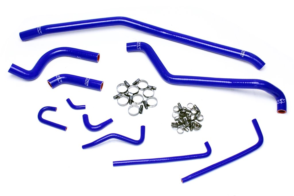 HPS Blue Reinforced Silicone Radiator Hose Kit Kawasaki 04-09 KFX700