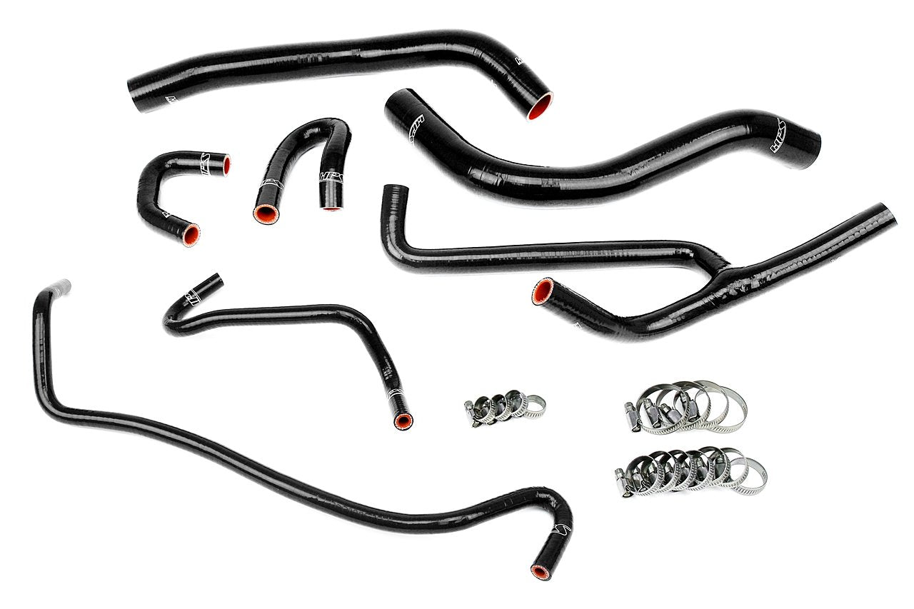 HPS Silicone Radiator + Heater Coolant Hose Kit Ford 2015-2017 Mustang 3.7L V6, 57-1506