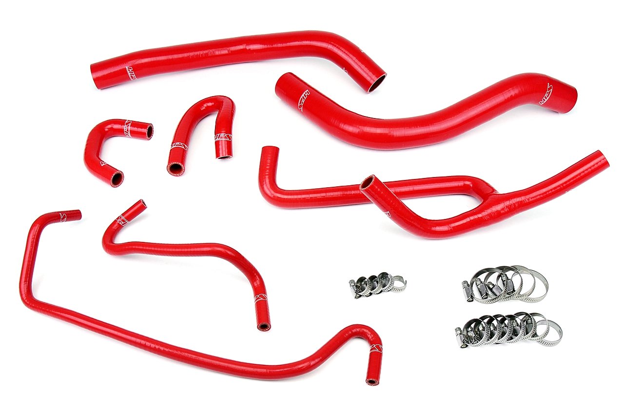 HPS Silicone Radiator + Heater Coolant Hose Kit Ford 2015-2017 Mustang 3.7L V6, 57-1506