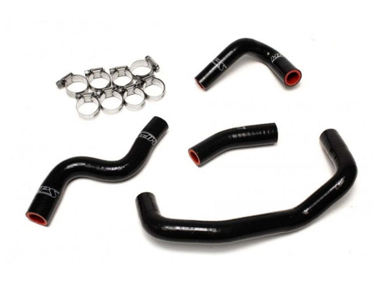 HPS Reinforced Black Silicone Heater Hose Kit Coolant Mazda 06-14 Miata 2.0L