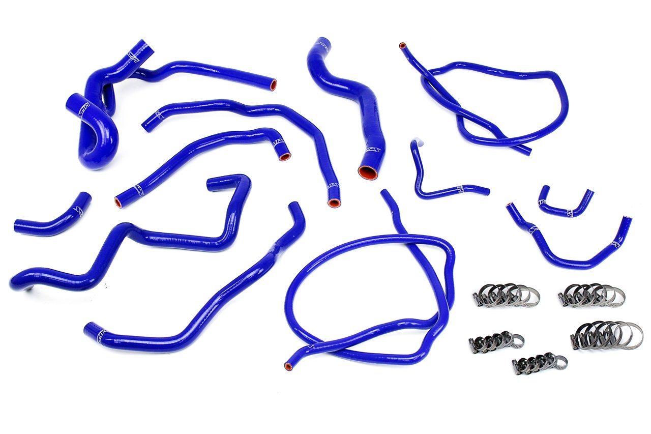 HPS Silicone Radiator + Heater Coolant Hose Kit Mazda 2007-2009 Mazdaspeed 3 2.3L Turbo, 57-1511