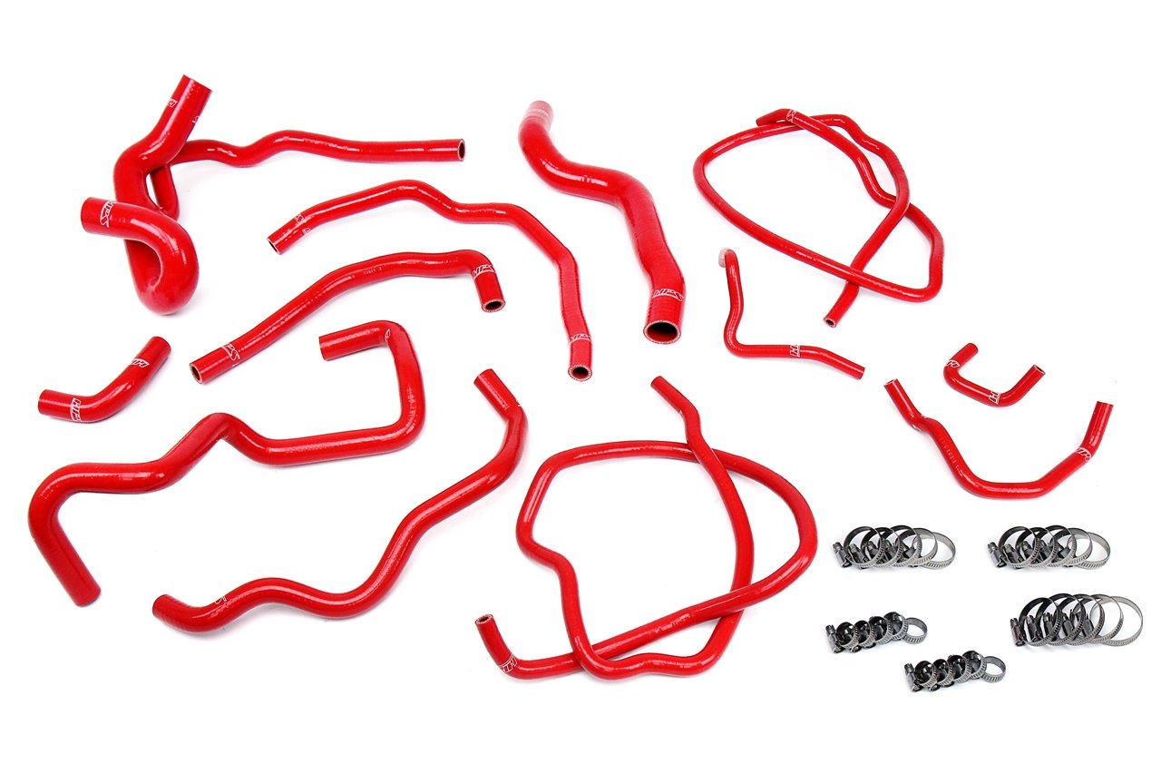 HPS Silicone Radiator + Heater Coolant Hose Kit Mazda 2007-2009 Mazdaspeed 3 2.3L Turbo, 57-1511