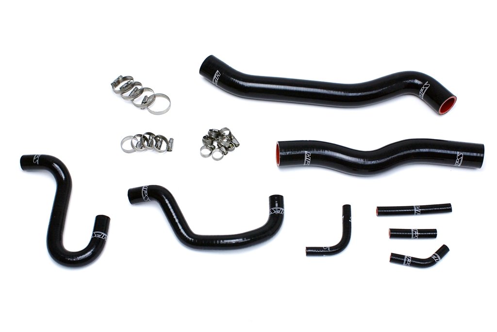 HPS Silicone Radiator + Heater Coolant Hose Kit Hyundai 2013-2016 Genesis Coupe 3.8L V6 Left Hand Drive, 57-1518