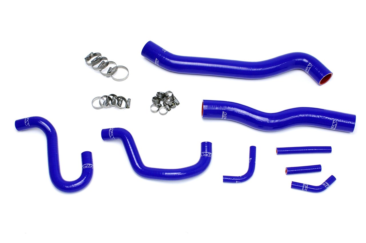 HPS Silicone Radiator + Heater Coolant Hose Kit Hyundai 2013-2016 Genesis Coupe 3.8L V6 Left Hand Drive, 57-1518