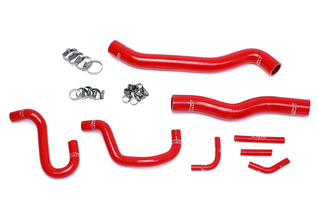 HPS Silicone Radiator + Heater Coolant Hose Kit Hyundai 2013-2016 Genesis Coupe 3.8L V6 Left Hand Drive, 57-1518