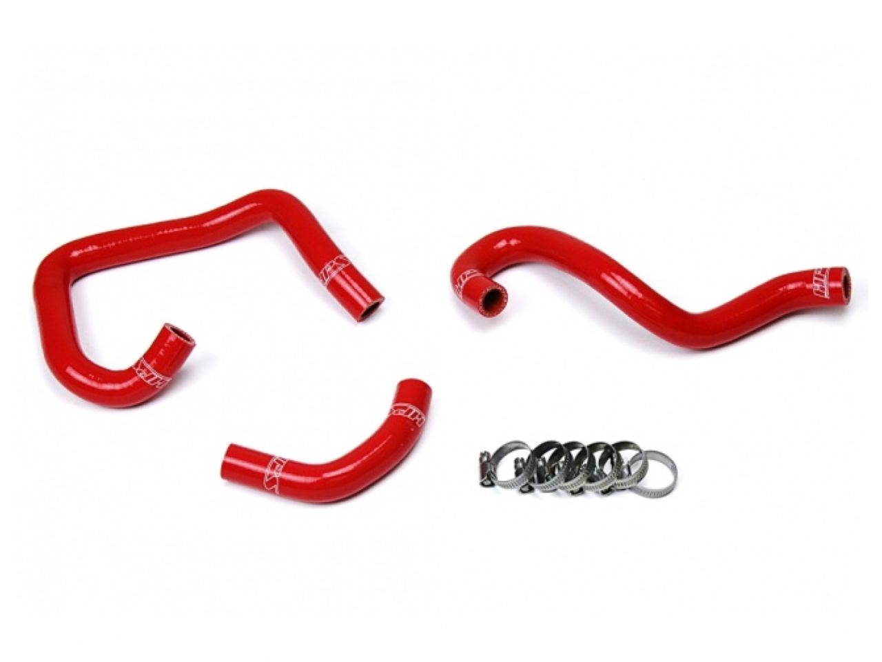 HPS Red Reinforced Silicone Heater Hose Kit Coolant Toyota 93-98 Supra MK4 2JZ Turbo Left Hand Drive