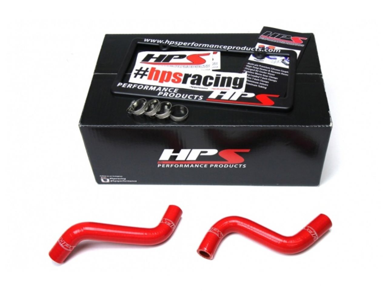 HPS Radiator Hoses 57-1524-RED Item Image