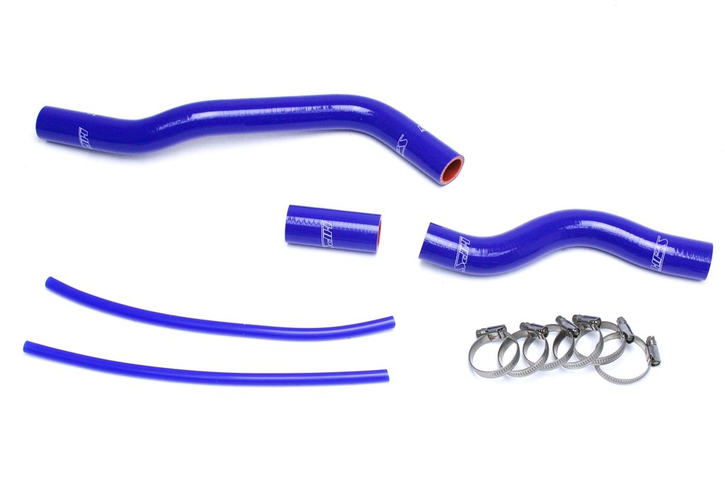 HPS Blue Reinforced Silicone Radiator Hose Kit Coolant Honda 01-05 Civic 1.7L Manual Trans.